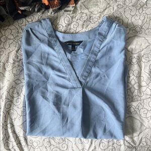 Banana Republic Women's Light Blue Blouse
